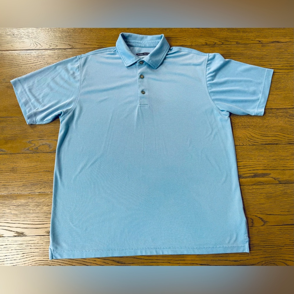 Men’s Pebble Beach Performance Golf Shirt - Size Large